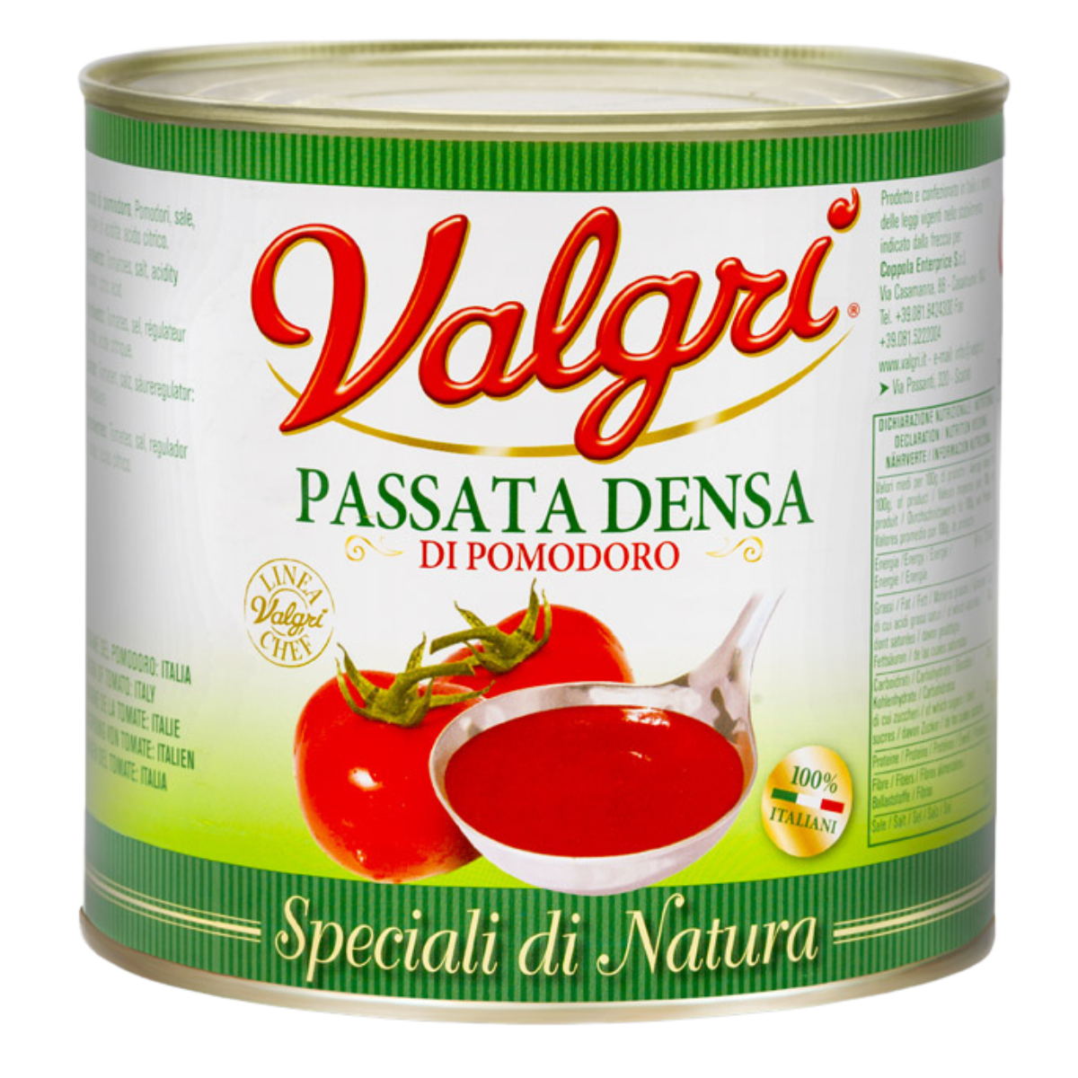 Tinned Thick Tomato Puree - Valgri