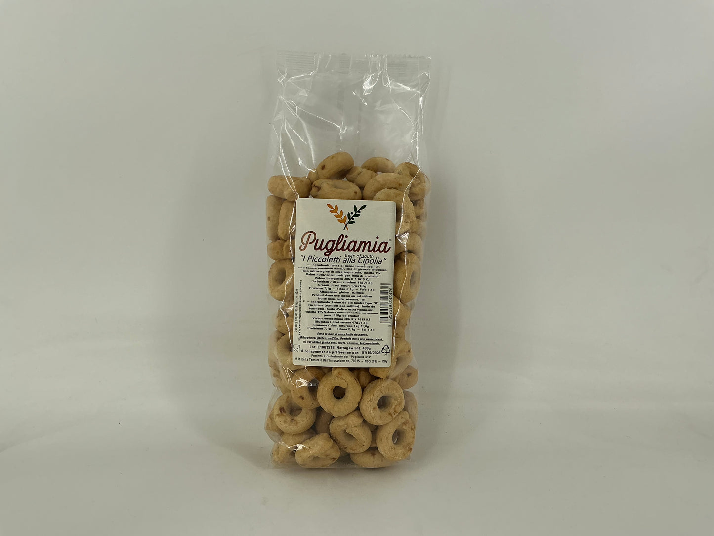 Tarallini onion - Pugliamia