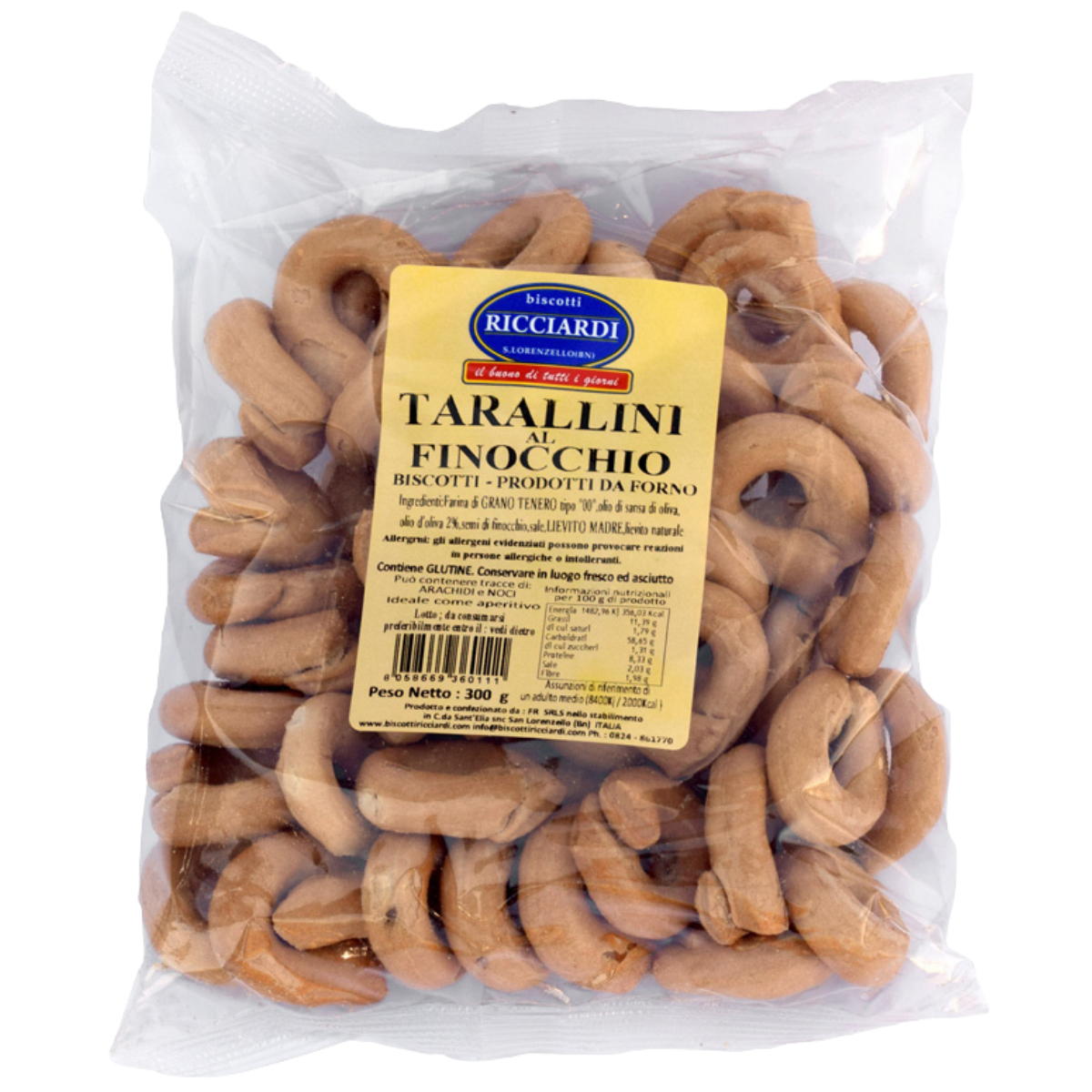Fennel Tarallini - Biscotti Ricciardi