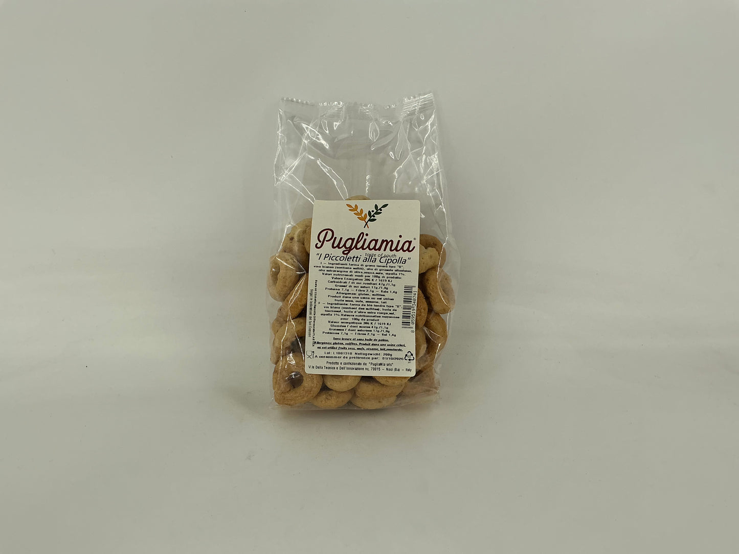 Tarallini onion - Pugliamia