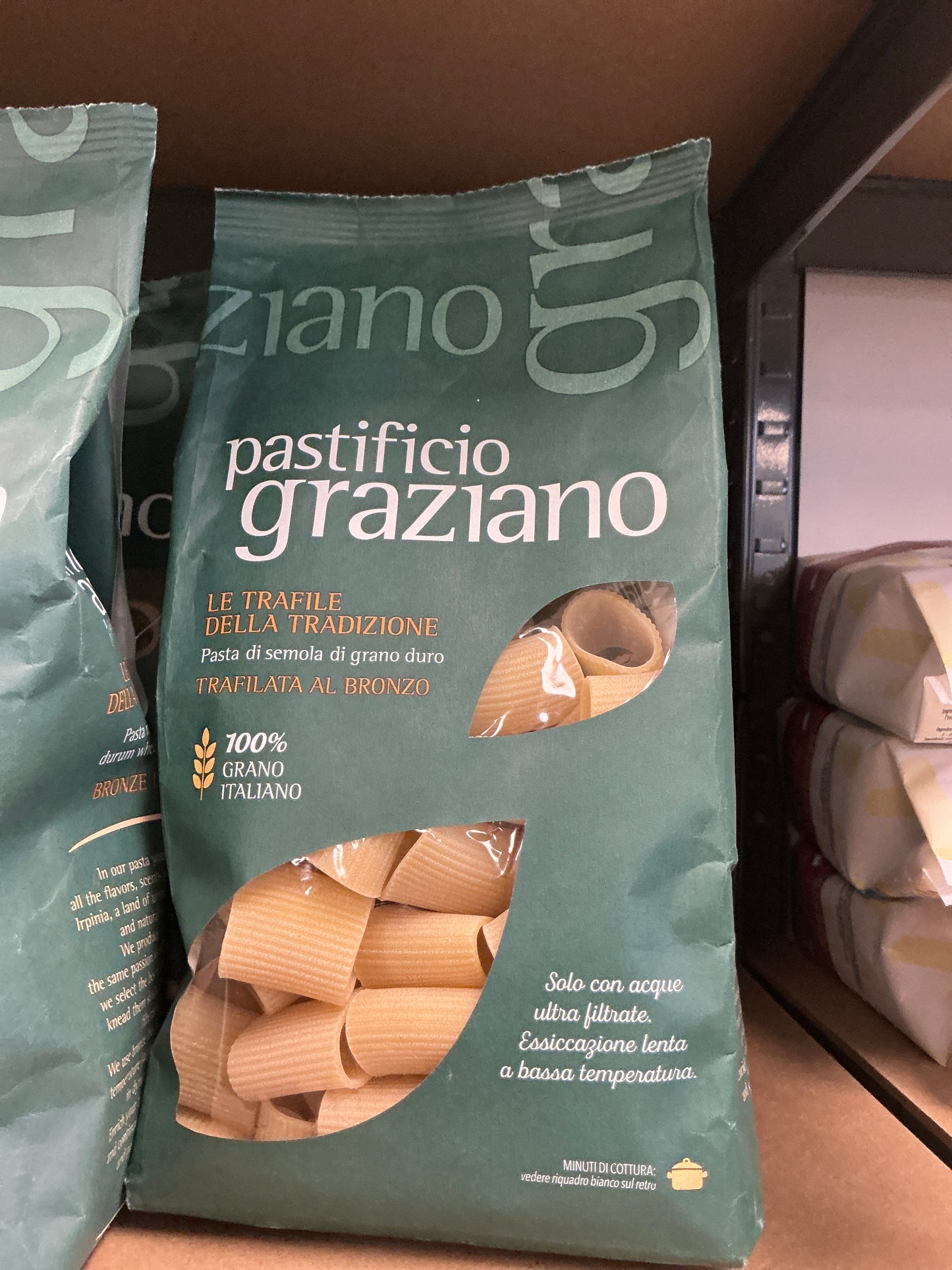 Mezzi Paccheri Rigati - Pastificio Graziano