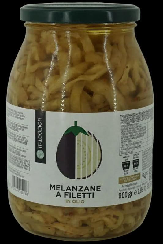Eggplant fillet in oil 1L