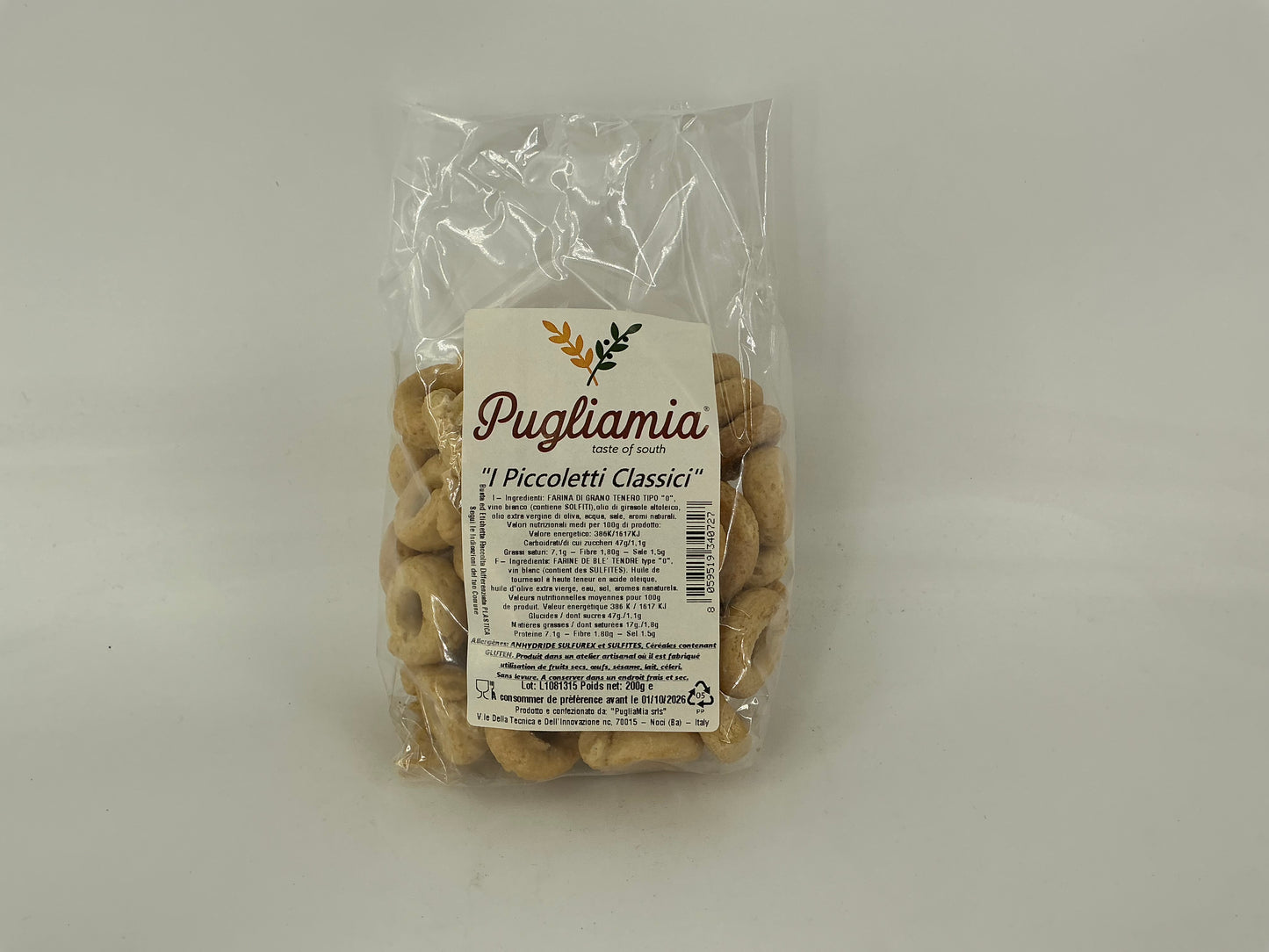 Tarallini Classic Pugliamia