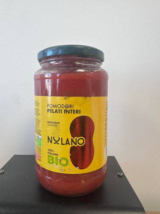 Bio tomates san marzano DOP with basil - Nolano